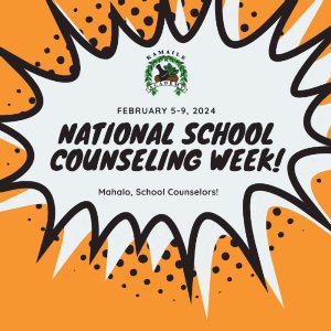 Happy National School Counseling Week!